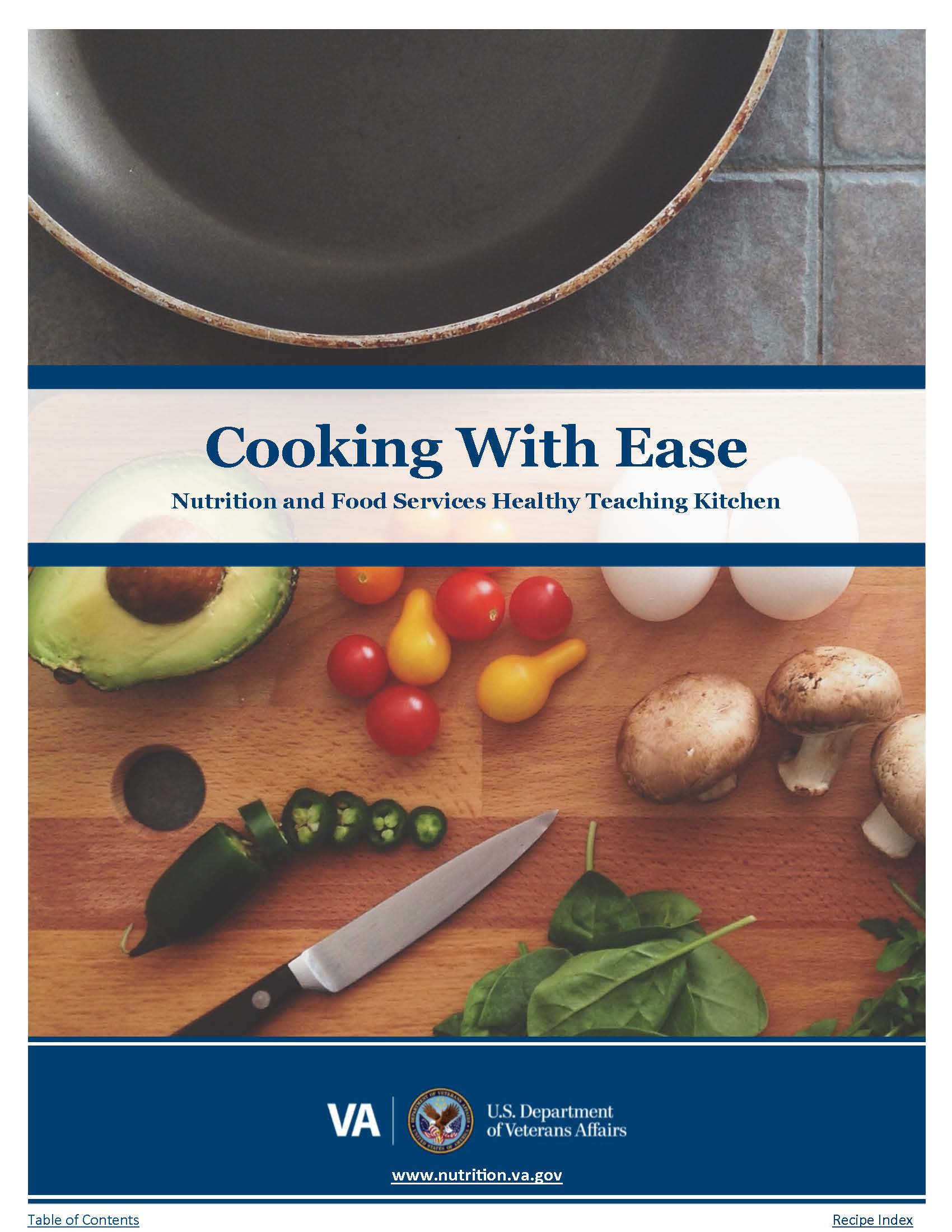 Cooking With Ease cookbook